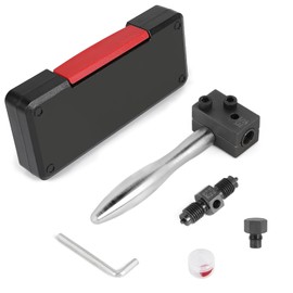 efuturetime Flaring Tool Brake Line 3/16 Inch Tool for Double Flare, Flaring Tool Set with Tool Box for Repair of 4.75 mm Vehicle Brake Lines Flaring