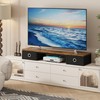 YAOHUOO 45" Large TV Riser with Fabric Drawers for 32-60