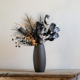 Luxurious Style Artificial Flower Bouquet (Including Roses and Eucalyptus Leaves), Neutral Home/Light Luxury Living Room, Indoor Dining Table, Central Entrance, Office Coffee Table Decoration