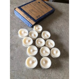 Partylite Marshmallow Vanilla Tealights 12 pack NIB!