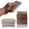 Biodegradable Eco-Friendly Kitchen Cleaning Sponges, Pack of 3