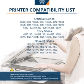 Ankink Ankink Remanufactured Ink Cartridge Replacement for HP Ink 63 XL 63XL (Black 2-Pack) Work with HP63 3830 4650 4652 4655 5200 5252 5255 5258 4520 4512 1112 2132 3630 3632 Printers 2 BK