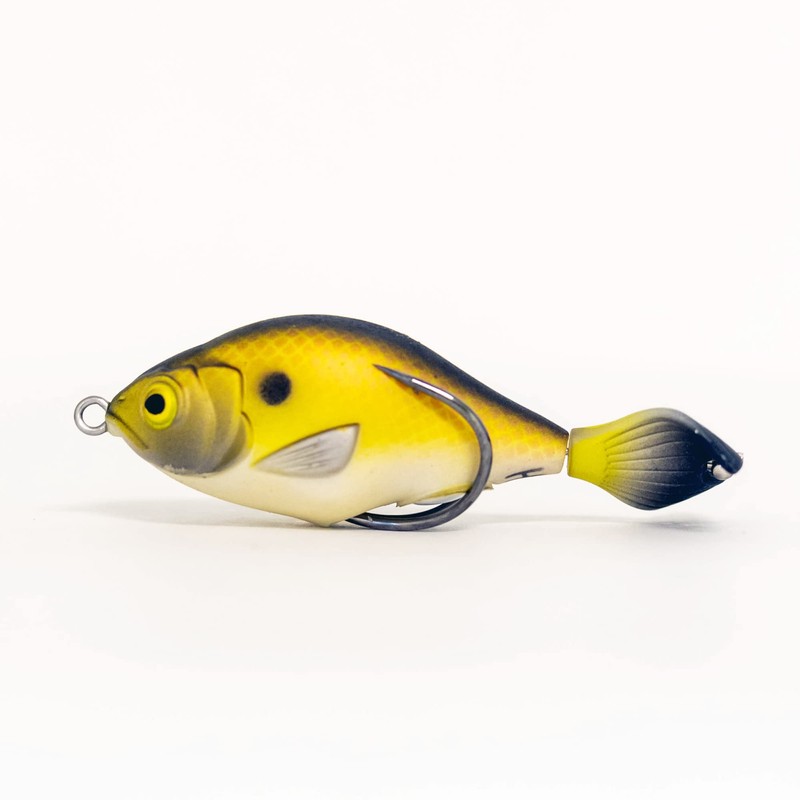 Lunkerhunt Prop Series Prop Series-Shad Propfish-Golden Shiner 3.5", 1/2 oz