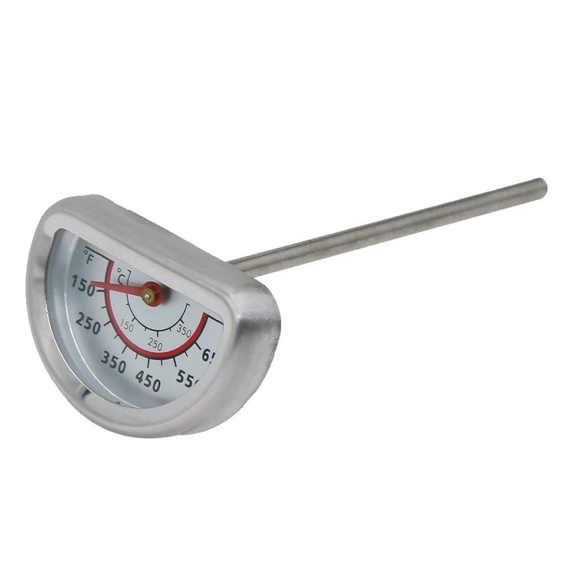 Hiorucet Grill Lid Thermometer Heat Indicator Replacement for Charbroil 463241314,