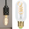 LED Bulb Double Spiral Antique Flexible Filament Retro Decoration E27