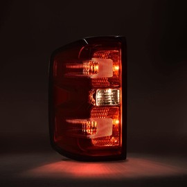 PIT66 Tail Lights Assembly Rear Lights Compatible With 2014-2019 Chevy Silverado/2015-2019 GMC Sierra Tail Lights Taillights With Wiring Harness
