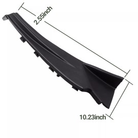 Unbranded For Nissan Pathfinder 2013-2020 Windshield Wiper Cowl Extension Trim Front Right
