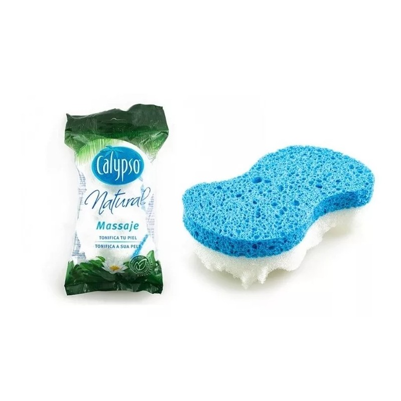 Calipso 20 Esponjas Faciales Calypso Natural Masaje Hipoalergénico