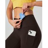 Heathyoga Capri Leggings for Women - High Waisted, Tummy Control,