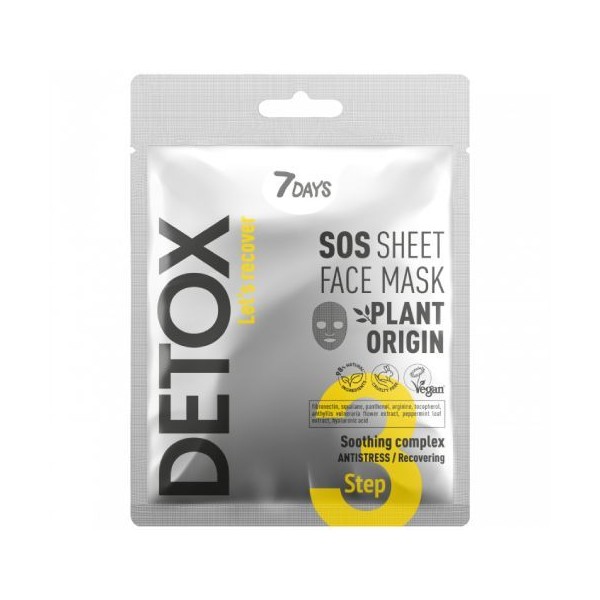 7Days Sos Sheet Face Mask Step 3, 28gr