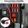 Poeland 4er Set Sicherung Adapter, Stromdieb, Mini Auto Sicherungsadapter mit