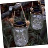 BESTYASH Pack of 6 Preserving Jars Handle Hanging Canning Jars