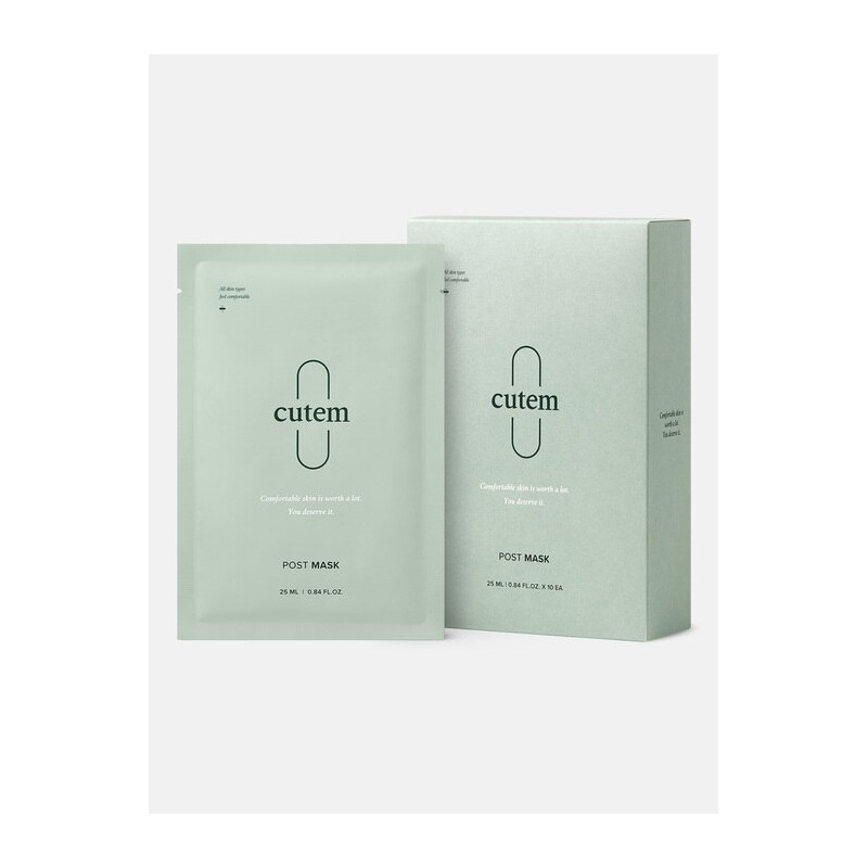 Q-Tem Cooling Post Mask Set (10ea) / 쿨링 포스트 마스크
