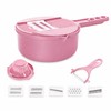 9-in-1 Vegetable Cutter for Kitchen – Multi-Function Slicer, Shredder and