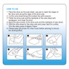 Unikstep 2 Pairs Shoe Sole Repair Rubber Plates, Shoe Sole