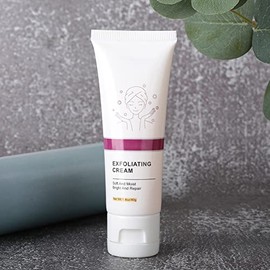 Mangoes Peeling Limpiador Facial Crema Exfoliante Gel Hidratante Blanqueador para el Cuidado del Rostro Piel Nutritiva con Extracto Puro de Plantas 100 G