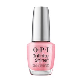 OPI Infinite Shine Long-Wear Soft Shimmer Finish Sheer Pink Nail Polish, Up to 11 days of wear & Gel-Like Shine, Princesses Rule!, 0.5 fl oz