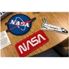 4 PCS Space Shuttle and USA Flag Patch, Compatible with