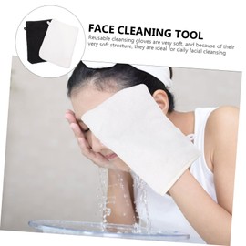 Minkissy 8pcs Lazy Makeup Remover Gloves Microfiber Beauty Washing Mitts for Gentle Skin Cleansing Portable and Face Cleanser for Home and Travel Use