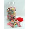 Britten & James Plastic Jars Large Square 4430ml Red Lids
