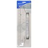 Westcott 12" Rolling Ruler, Clear
