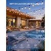 30FT Patio String Lights for Outside, 13+1 LED Waterproof Bulbs