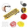 Plastic Barrier Chain Parking Space Barrier Road Plastic Chain, Hazard
