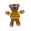 Staedter Embossing Teddy Bear with Face Cookie Cutter, 8 cm,