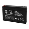 AJC Battery Compatible with Middle Atlantic 500VA UPS-S500R 6V 7Ah