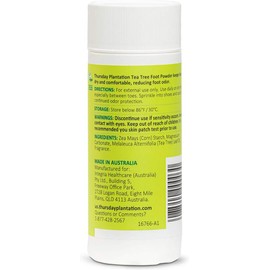 Polvo de pie y espray para plantación de árbol de té, ayuda a prevenir el olor y el sudor de los pies, Tea Tree Foot Powder