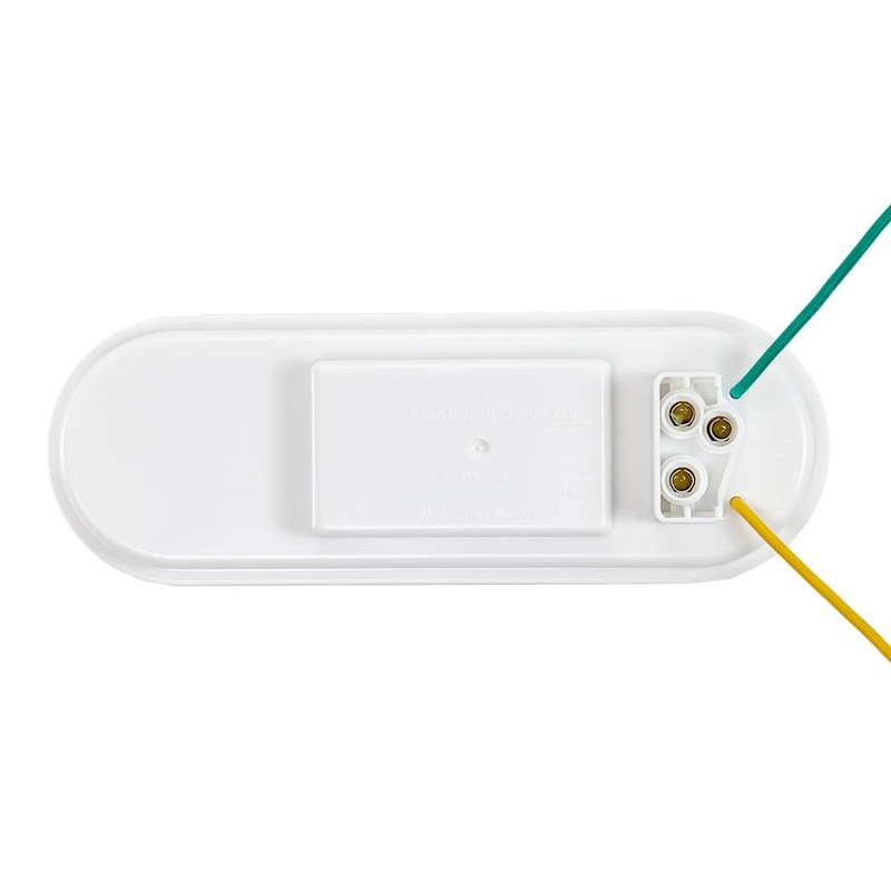 Maxxima 6" Oval LED Programmable Flashing Warning & Back Up