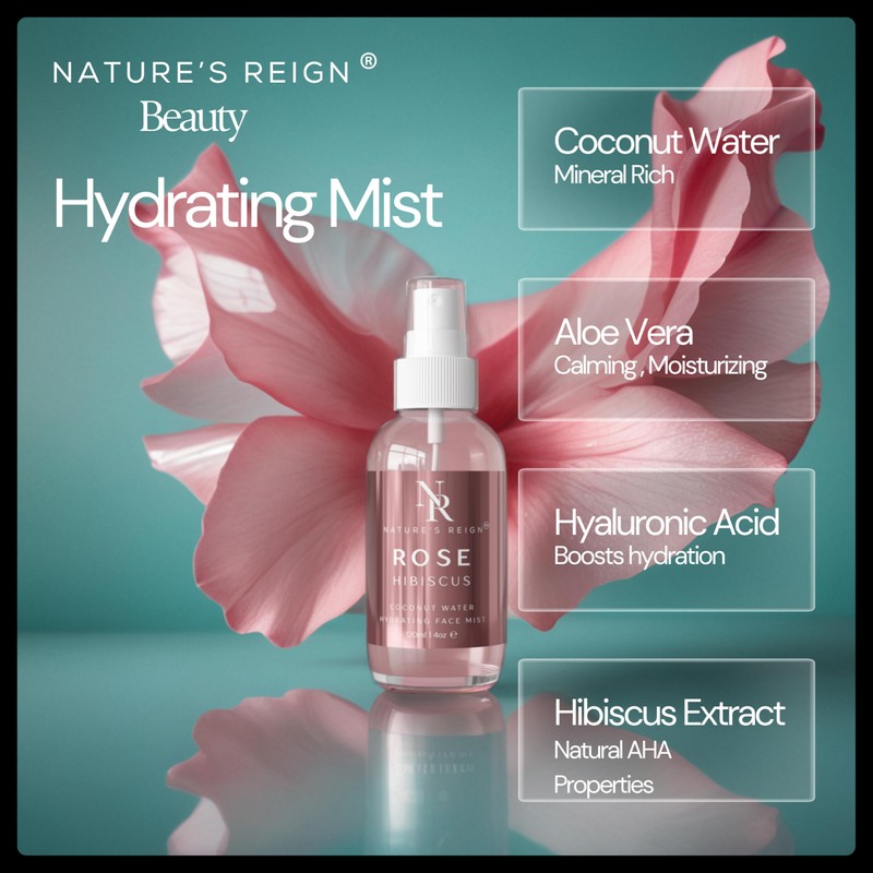 Nature's Reign Coconut Water Hydrating Face Mist