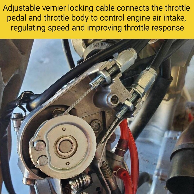 FANHAY VCGTX06 6FT Heavy Duty Vernier Adjustable Black Locking 6