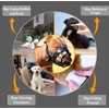 YOOGAO Pet Dog Muzzle,Soft Basket Silicone Muzzles for Dog