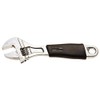BGS 1440 Adjustable Wrench with Soft Rubber Handle, Silver/Black, 150