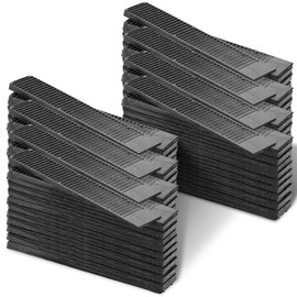 Composite Shims (72 Pack) - Hard Composite Shims for Home Improvement - Never Rot Shims for Leveling - Restaurant Table Shims - Table Wedges - Toilet Shims - DIY Furniture Levelers