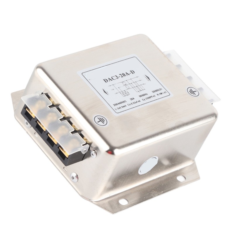 3 Phase Terminal Filter 3 Wire for Power Line Electronic