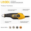 Utool 24W Power Engraving Tool Kit for Wood Metal Glass