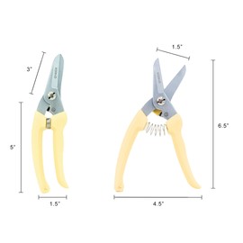 Zenport Q140DX Multipurpose Q Series Hoof Trimming Hard Chrome Plated, 7-Inch