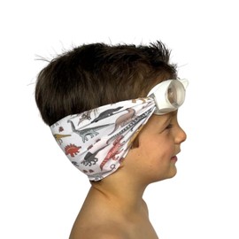 Snappy Goggles Kids Swim Goggles – Floatable, Tangle-Free Strap, Anti-Fog Lenses – Comfortable Fit for Ages 3+ - CLEAR LENSE (Dino World)