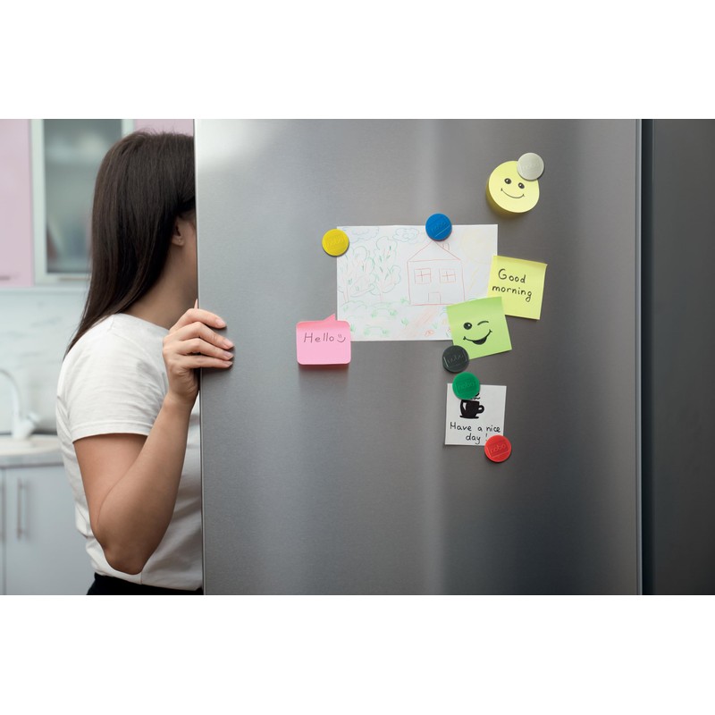 Nobo Magnetic Whiteboard Magnets, 13 mm, Pack of 10, Coloured,