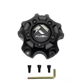 Fuel Off-Road Matte Black Wheel Center Cap W/ Screws 1001-57B