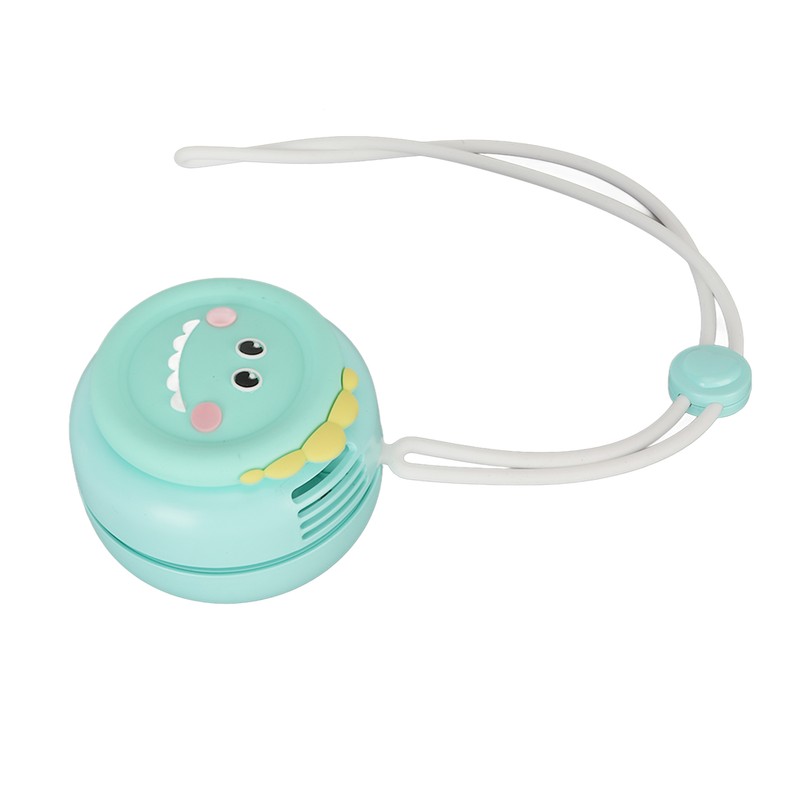 Necklace Fan Cartoon Silicone 3 Speed Mode USB Charge 800mAh