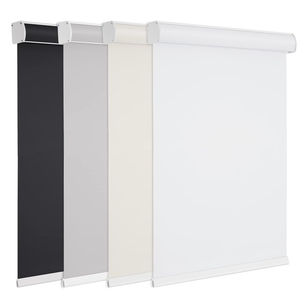 Changshade Custom Blackout Roller Shades for Windows,Cordless Roller Blinds with