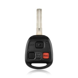 Keylessbest Replacement for Lexus ES300 SC300 SC400 GS300 Key Fob Remote Control 2002 2003 2004 2005 3 Buttons 315MHz HYQ1512V,Black