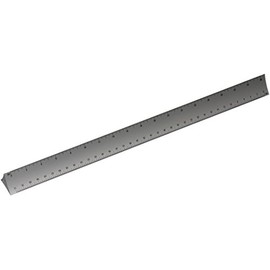 Alumicolor 3000 Series 12-Inch Silver Hollow Aluminum Triangular Engineer Scale (3230-1)