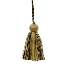 DecoPro Tassel, Style# VTS, Color# VNT25 - Emperor Gold [Sold Individually]