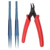Repair Tweezers Pliers Accurate Electronic Electrician Tool Kit for Mobile