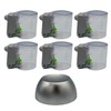 2XL Bottle Lox - 6 Bottle Locks & 1 Magnet