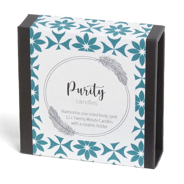 Mind Body Soul - Purity Candles (wrap). 12 x Twenty
